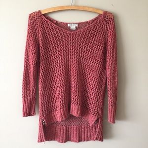 Lucky Brand open-weave Sweater